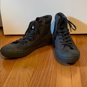 High Top Converse All Stars - Dark Grey